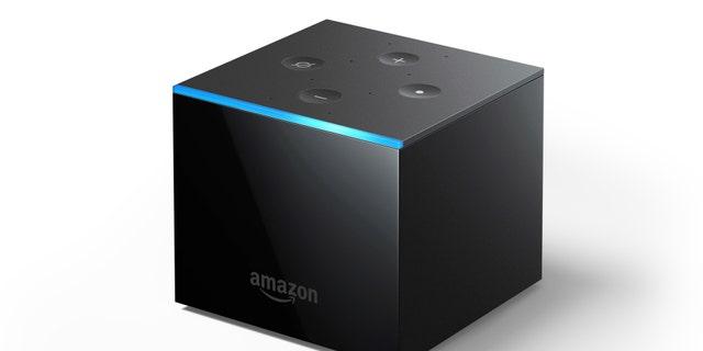 This undated image provided by Amazon.com, Inc. shows an Amazon Fire TV Cube. (Amazon.com, Inc. via AP)