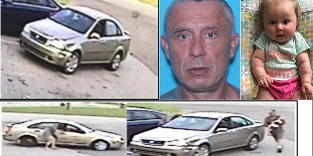 Carl Ray Kennedy is believed to be traveling in the vehicle pictured after abducting Emma Grace Kennedy on Sunday, police say.