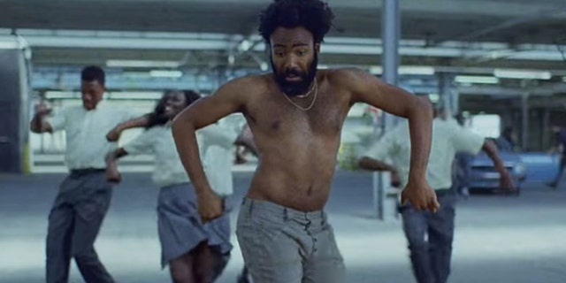 Donald Glover has taken 2018 by storm as both an actor and musician. Here the rapper dances in the music video for "This Is America." (RAC Records)