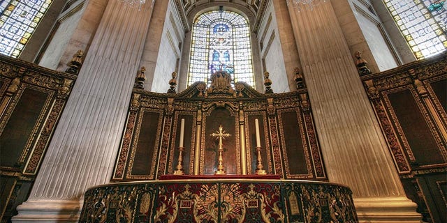 The American Memorial Chapel in St. Paul's Cathedral.