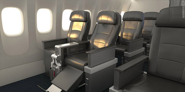 American Airlines unveiled its new Premium Economy class for 2016.