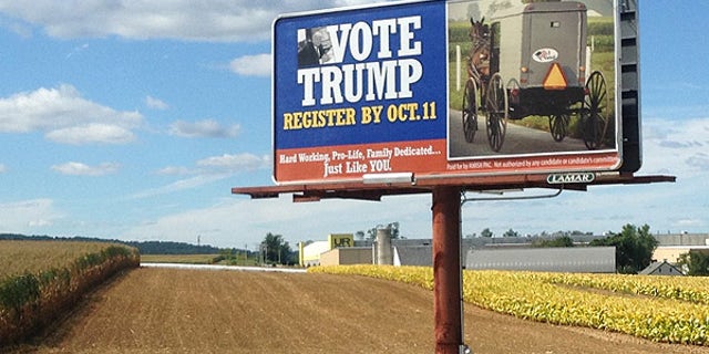 Amish PAC, has gone the traditional route, raising a modest $100,000 and spending it on billboards and newspaper ads to target Amish voters during a time when most money is being spent on social media and online ads.