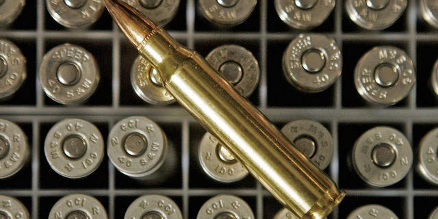 Shown here are .223 caliber bullets.