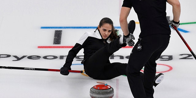 Her tumble made headlines across the web.