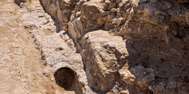 The 13-mile-long aqueduct carried water into Jerusalem.