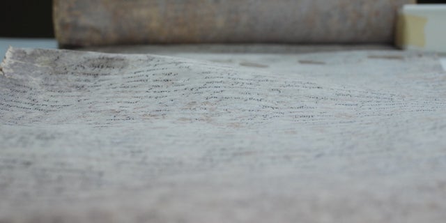 The story of a teenage soldier named Laurentius Loricatus, who accidentally killed a man was written on a lengthy scroll in A.D. 1244, and is now kept at the Vatican Secret Archives.