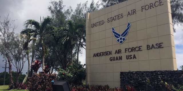 Andersen Air Force Base in Guam is used by U.S. heavy bombers, nuclear and conventional, to overfly the Korean peninsula.