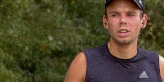 Andreas Lubitz runs the Airportrace half marathon in Hamburg in this September 13, 2009 file photo. REUTERS/Foto-Team-Mueller