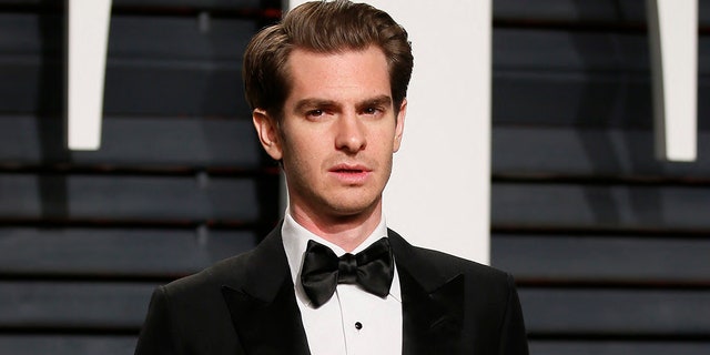 Andrew Garfield arrives at the Oscars Vanity Fair party on Feb. 27, 2017. The actor recently discussed his sexuality. 