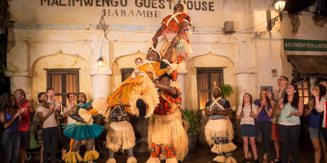 When the sun sets, the popular Village of Harambe at Disney's Animal Kingdom will become a hot spot with the new Harambe Wildlife Parti.