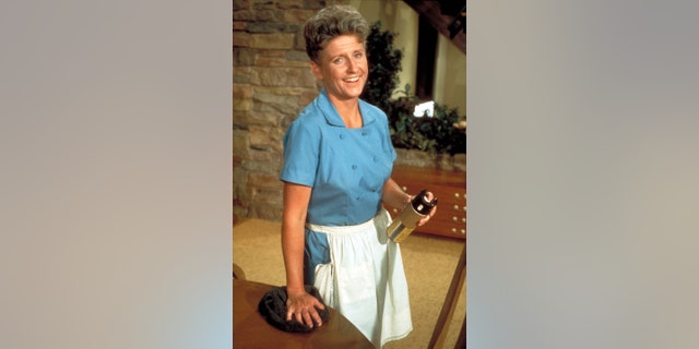 Ann B. Davis portrayed slightly odd but kindly housekeeper, Alice. She often solved family conflicts on the series and served as the children's confidant. In the last season, Alice's character became engaged to longtime boyfriend and neighborhood butcher, Sam.