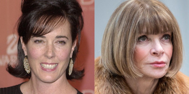 Anna Wintour, right, remembers the late Kate Spade, left, who died on June 5 from an apparent suicide. She was 55.