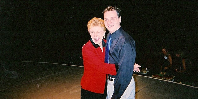 Patty Duke with William J. Jankowski.
