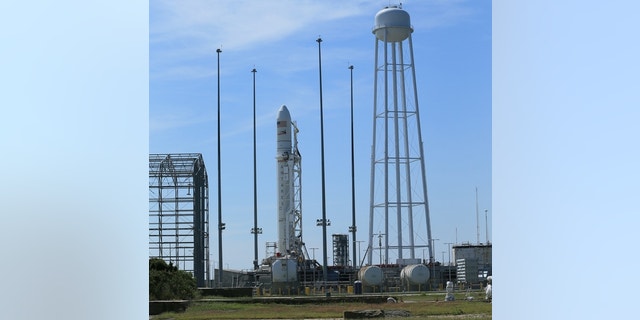 Orbital Sciences Corp. of Dulles, Va., Friday rolled out its Antares rocket and Cygnus Spacecraft to the Mid-Atlantic Regional Spaceport Pad-0A at NASA's Wallops Flight Facility in Wallops Island, Va. The Antares is scheduled to launch Cygnus a