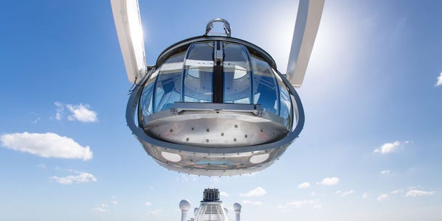 The North Star is a glass-sided observation capsule that ascends to 300 feet above sea level.