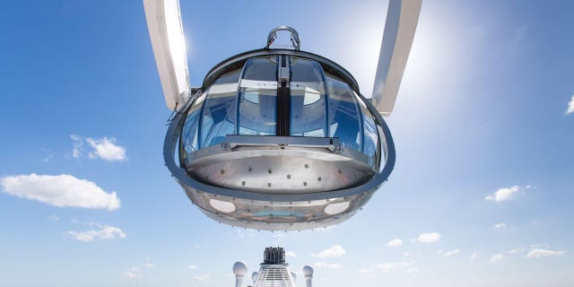 The North Star is a glass-sided observation capsule that ascends to 300 feet above sea level.