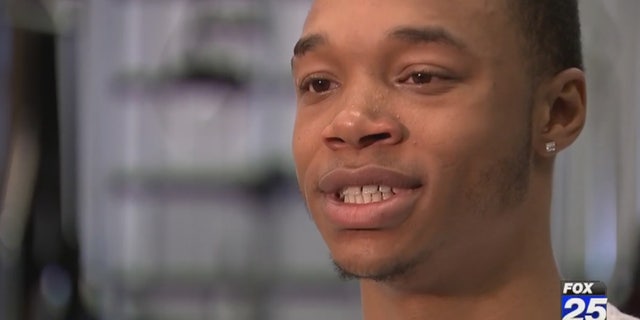 Anthony Hodges was paralyzed in a car accident but is now walking again (Fox25)