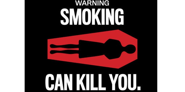 FDA proposed Cigarette Warning label "WARNING: Smoking can kill you."