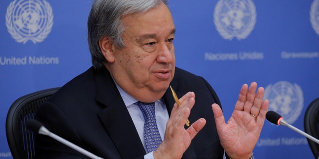 A spokesman for United Nations Secretary-General Antonio Guterres said the office has no authority over the UN forum.