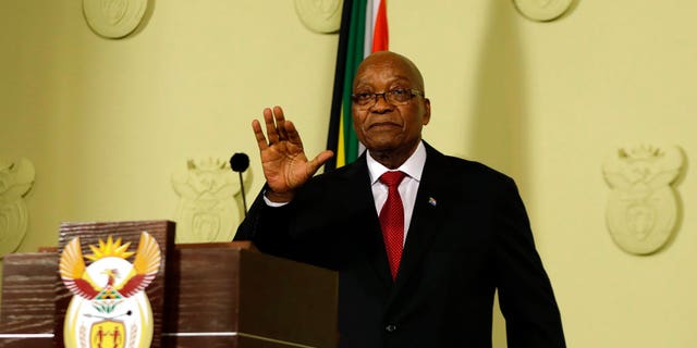 Jacob Zuma, in an address to the nation, resigned as president of South Africa.