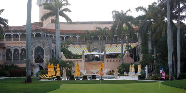 FILE - In this April 15, 2017 file photo, President Donald Trump's Mar-a-Lago estate in Palm Beach, Fla. (AP Photo/Alex Brandon, File)