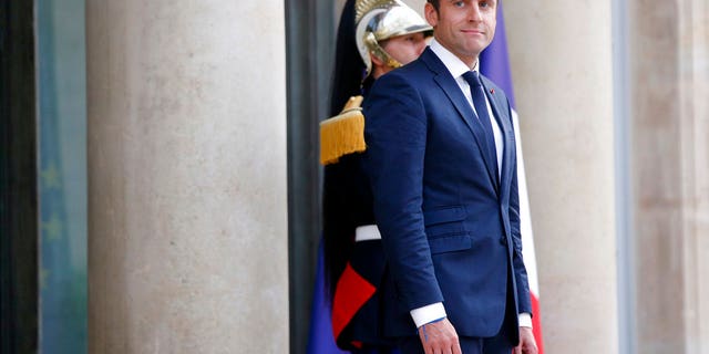 French President Emmanuel Macron in July.