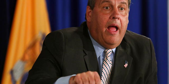 New Jersey Gov. Chris Christie said he took himself out of the running for a sports talk radio gig in New York.