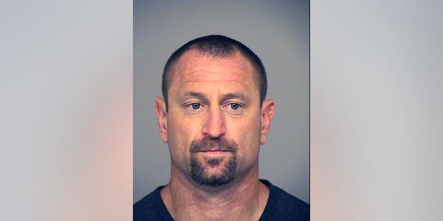 Andrew Jensen, 42, was arrested on July 28 on suspicion of committing a burglary. (Ventura County Sheriff)