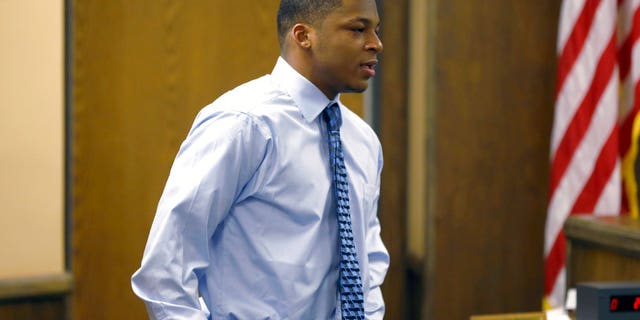 Ma'Lik Richmond, a Steubenville High School football player convicted of raping a teenage girl in 2012.
