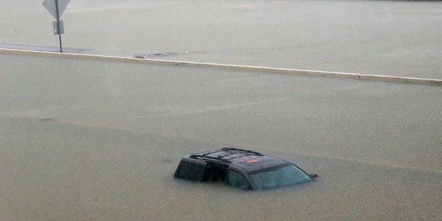 I-10 highway in Houston, Texas.