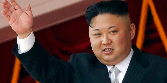 FILE - In this April 15, 2017, file photo, North Korean leader Kim Jong Un waves during a military parade in Pyongyang, North Korea. South Korea's military said Friday, Sept. 15, 2017 North Korea fired an unidentified missile from its capital Pyongyang that flew over Japan before landing in the northern Pacific Ocean. (AP Photo/Wong Maye-E, File)