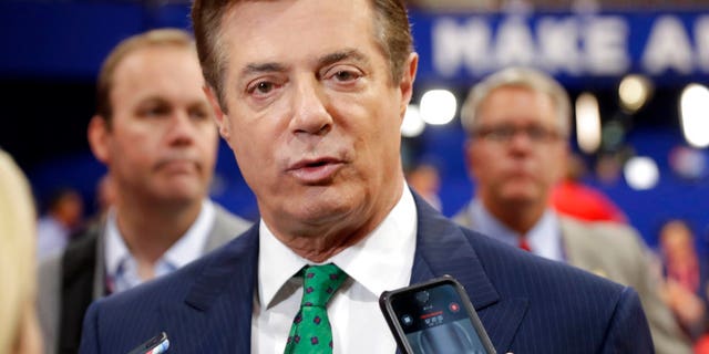 Paul Manafort turned himself in to authorities in October.