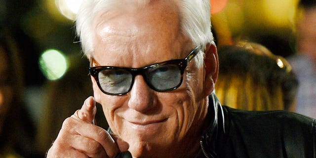 FILE - In this Nov. 2, 2016 file photo, actor James Woods poses at the premiere of the film "Bleed for This" at the Samuel Goldwyn Theater in Beverly Hills, Calif. Woods said he is retiring from the entertainment industry. The news was included in a press release issued Friday, Oct. 6, 2017, by Woods' real estate agent offering Woods' Rhode Island lake house for sale. (Photo by Chris Pizzello/Invision/AP, File)