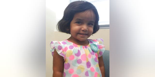 Sherin Mathews, 3, went missing Oct. 7 after her father, Wesley, left her outside in an alleyway at 3 a.m.