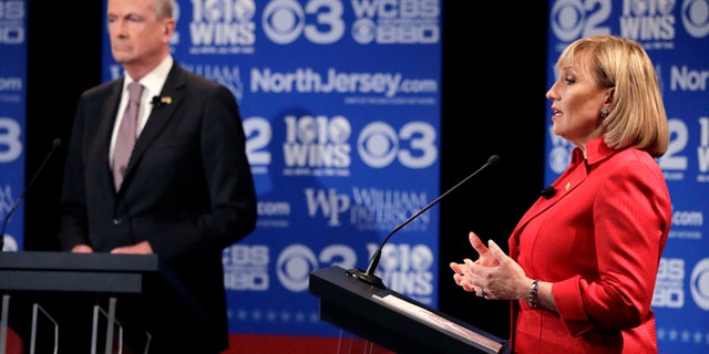 In New Jersey, Democratic nominee Phil Murphy holds a substantial lead over Republican Kim Guadagno.