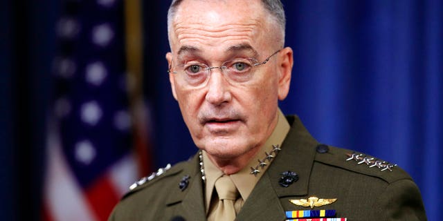 Joint Chiefs Chairman Gen. Joseph Dunford said the fall of Raqqa represents “an inflection point, it's not the end of the campaign.”