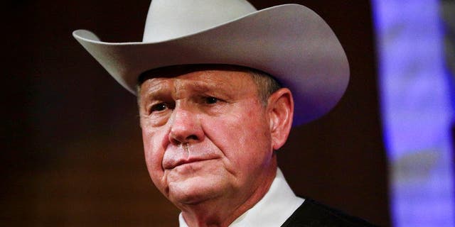 Roy Moore, a favorite of religious conservative voters with a long, colorful political history that has both fueled and complicated his rise in Alabama.