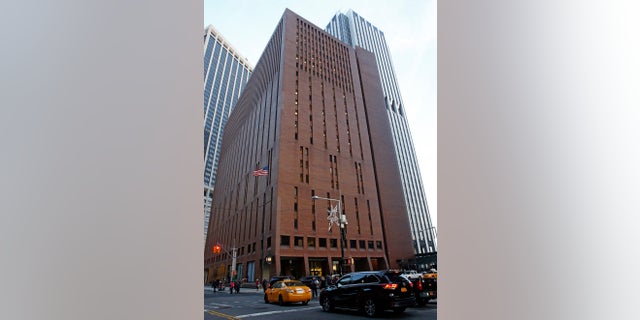 In this Dec. 4, 2017, photo, 4 New York Plaza, where American Media Inc., has its headquarters in New York City.