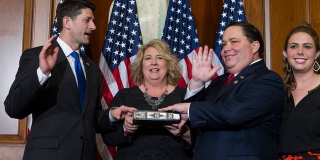 Rep. Blake Farenthold (right) has also been accused of sexual harassment.