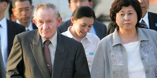 Jenkins met his wife Hitomi Soga when she was kidnapped by Pyongyang to teach North Korean spies Japanese.