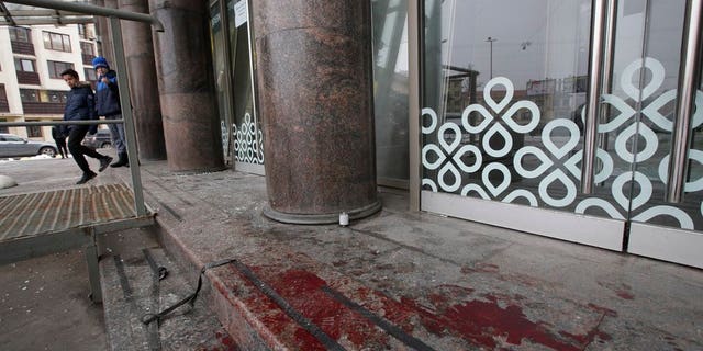 Putin said Wednesday's supermarket explosion that left at least 13 people injured was a terrorist attack.