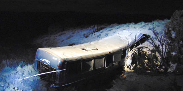 Authorities are investigating the bus crash that killed a 13-year-old girl and injured at least 12 others.