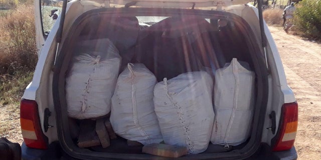 Mexican police found a multi-drug shipment that included a 100 pounds of the synthetic opioid fentanyl in a vehicle near the city of Ensenada, officials said Thursday.