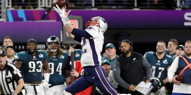 New England Patriots quarterback Tom Brady failed to catch a pass during Super Bowl LII.