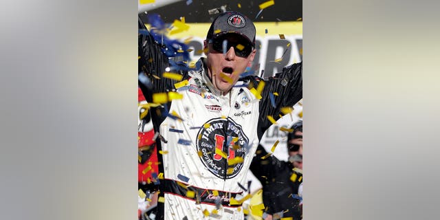 Harvick's two wins puts him first in the NASCAR season standings.