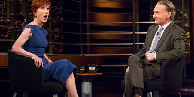 Griffin appeared Friday on HBO's "Real Time With Bill Maher." Maher was among a short list of celebrities who supported Griffin after the outrage over her photo with the fake severed head of President Trump.