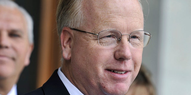 Danbury Mayor Mark Boughton , who is running for governor in Connecticut, was rushed to a hospital after collapsing during a meet-and-greet event.