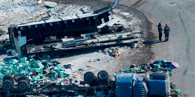 One of the 15 people killed was misidentified, officials said.