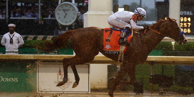 Kentucky Derby winner Justify is the favorite to win Preakness.