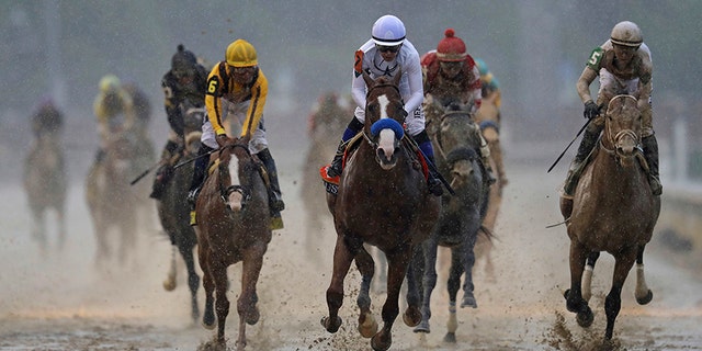 Justify defeated 19 other horses in the Kentucky Derby.